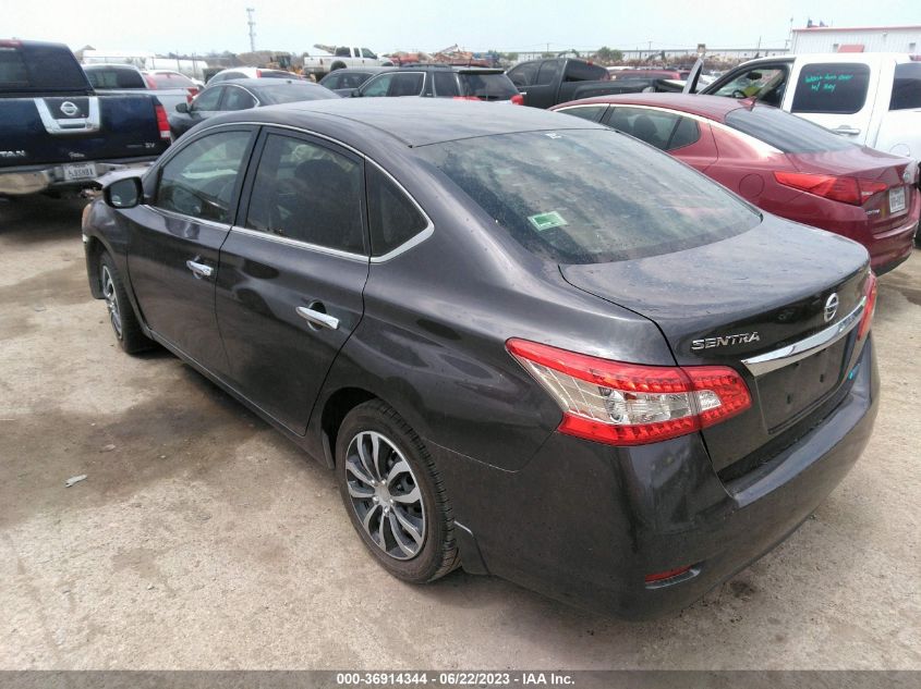 2013 NISSAN SENTRA S/SV/SR/SL - 3N1AB7AP1DL750859