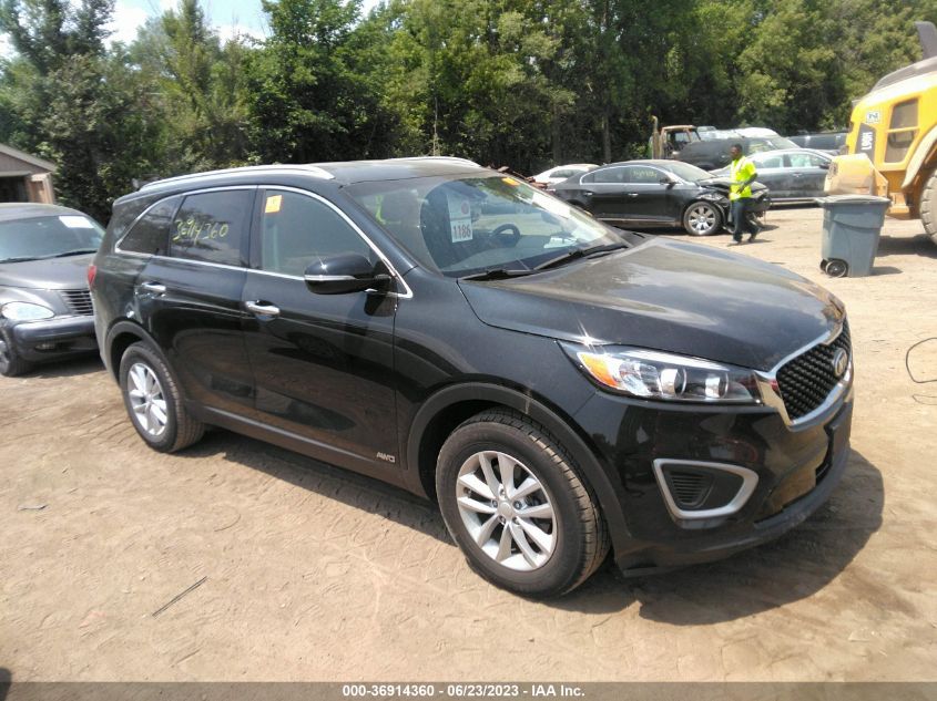 2018 KIA SORENTO LX - 5XYPGDA32JG369609