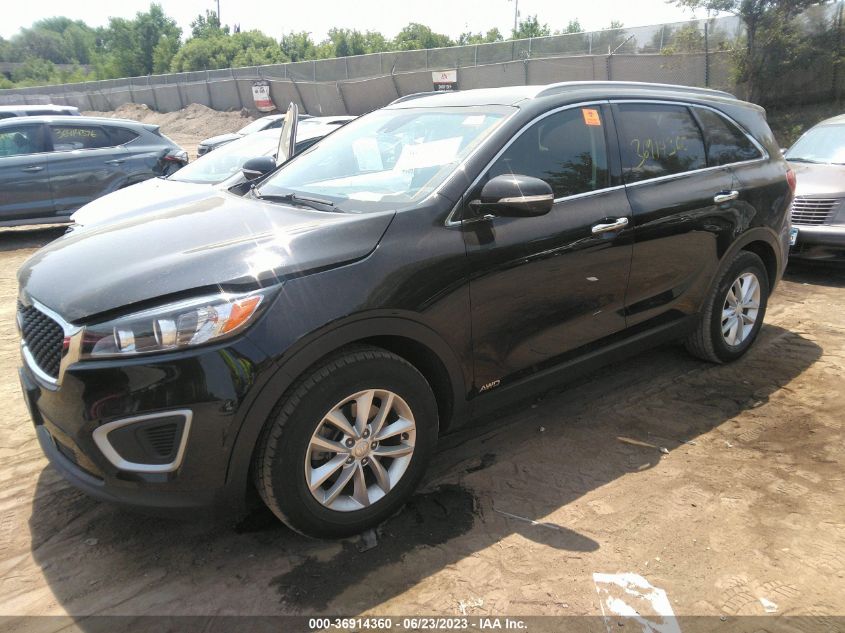 2018 KIA SORENTO LX - 5XYPGDA32JG369609