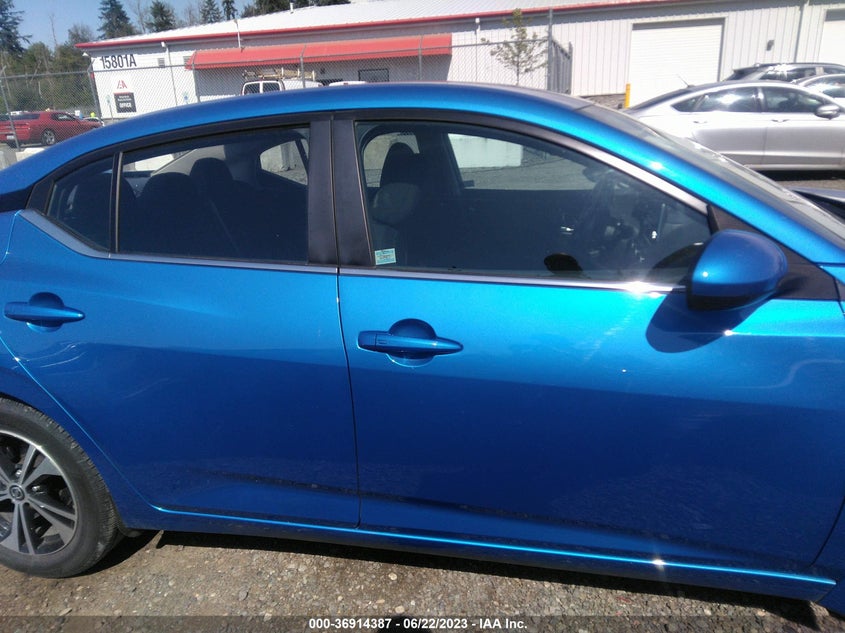 VIN 3N1AB8CV5MY324497 2021 NISSAN SENTRA SV