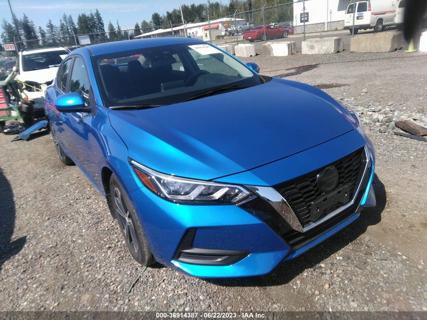 VIN 3N1AB8CV5MY324497 2021 NISSAN SENTRA SV