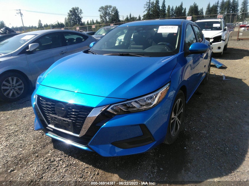 VIN 3N1AB8CV5MY324497 2021 NISSAN SENTRA SV