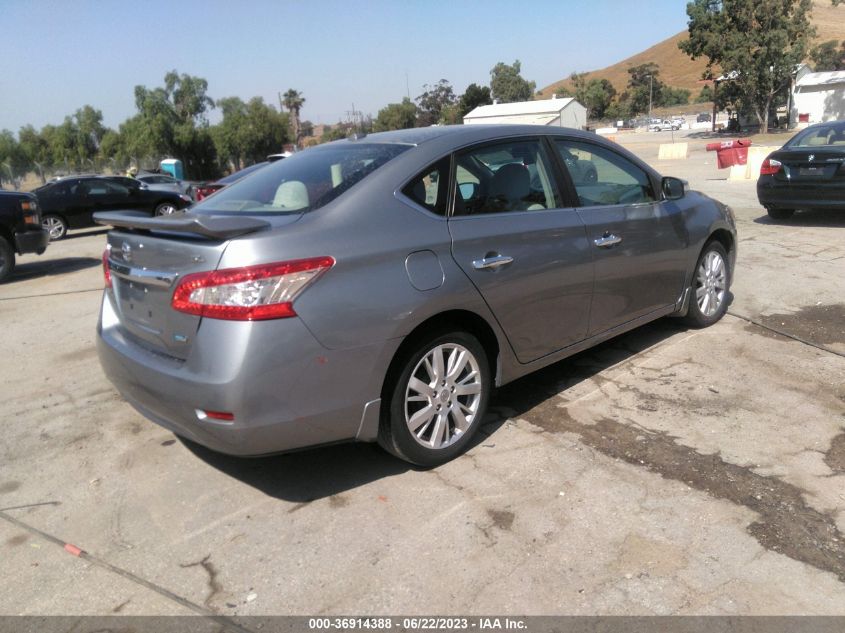 2013 NISSAN SENTRA SL - 3N1AB7AP1DL691831