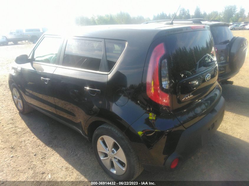 2016 KIA SOUL BASE - KNDJN2A29G7271691