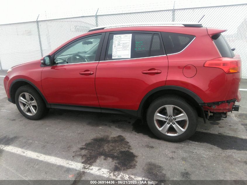 2015 TOYOTA RAV4 XLE - 2T3WFREV1FW183026
