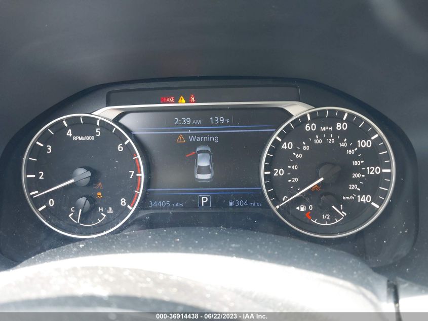 2022 NISSAN ALTIMA 2.5 SV - 1N4BL4DV6NN313227