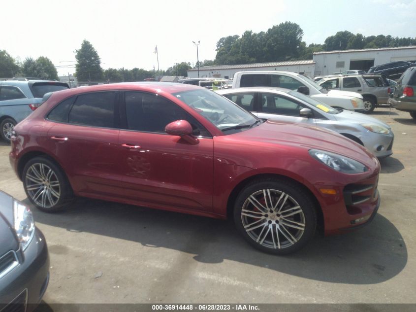 2015 PORSCHE MACAN TURBO - WP1AF2A59FLB47139