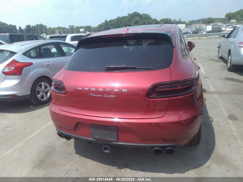 2015 PORSCHE MACAN TURBO - WP1AF2A59FLB47139