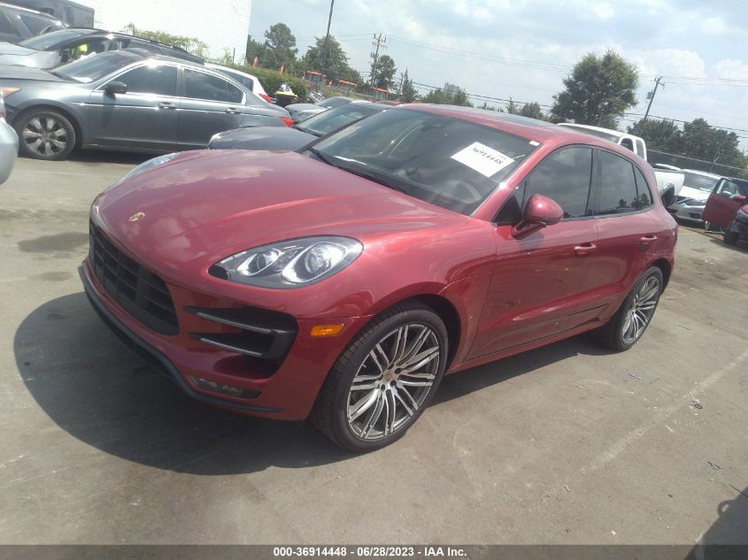 2015 PORSCHE MACAN TURBO - WP1AF2A59FLB47139