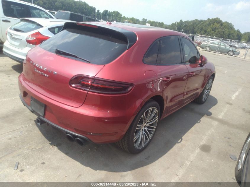 2015 PORSCHE MACAN TURBO - WP1AF2A59FLB47139