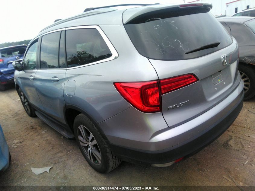 2016 HONDA PILOT EX - 5FNYF5H39GB051568