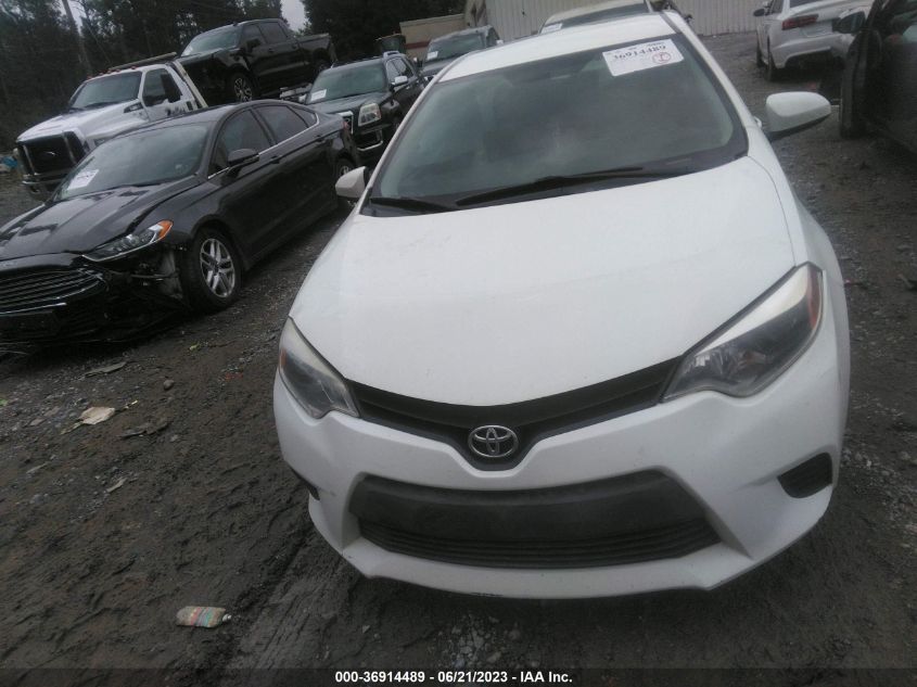 2015 TOYOTA COROLLA L/LE/S/S PLUS/LE PLUS - 2T1BURHE6FC312212