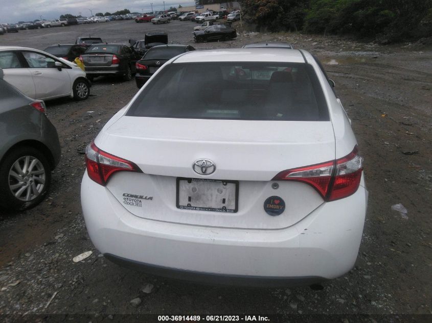 2015 TOYOTA COROLLA L/LE/S/S PLUS/LE PLUS - 2T1BURHE6FC312212