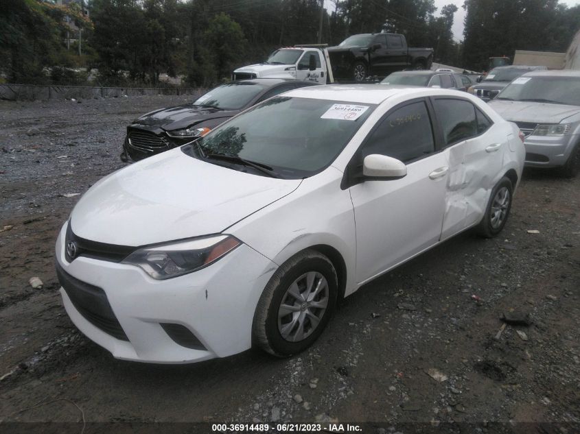 2015 TOYOTA COROLLA L/LE/S/S PLUS/LE PLUS - 2T1BURHE6FC312212