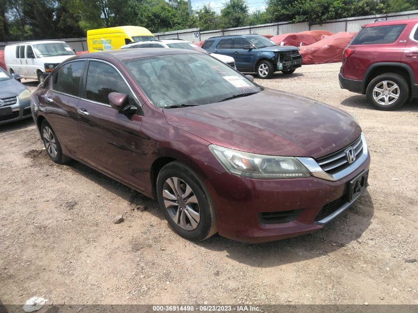 2014 HONDA ACCORD SEDAN LX - 1HGCR2F39EA243177