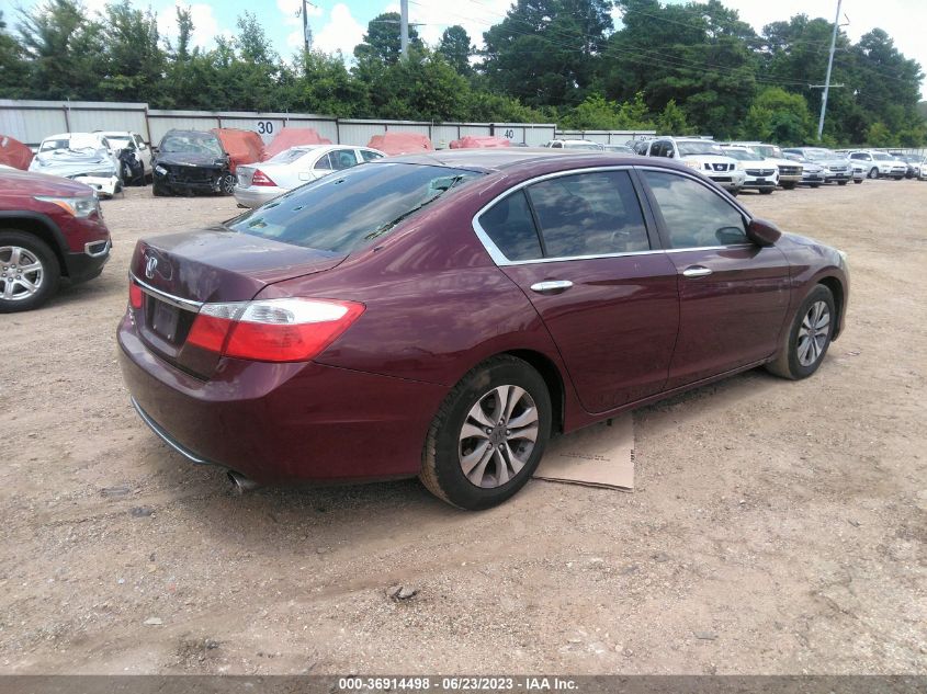 2014 HONDA ACCORD SEDAN LX - 1HGCR2F39EA243177