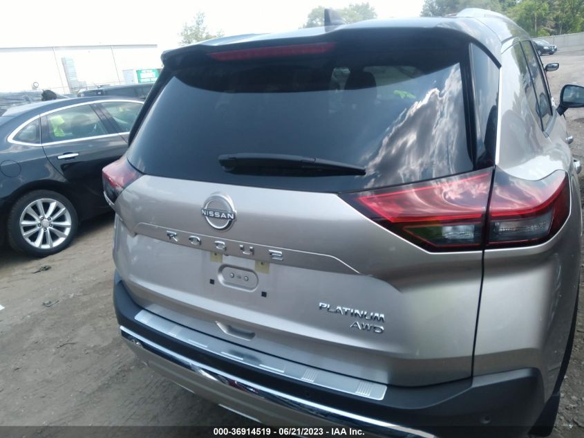 2022 NISSAN ROGUE PLATINUM - JN8BT3DDXNW274572