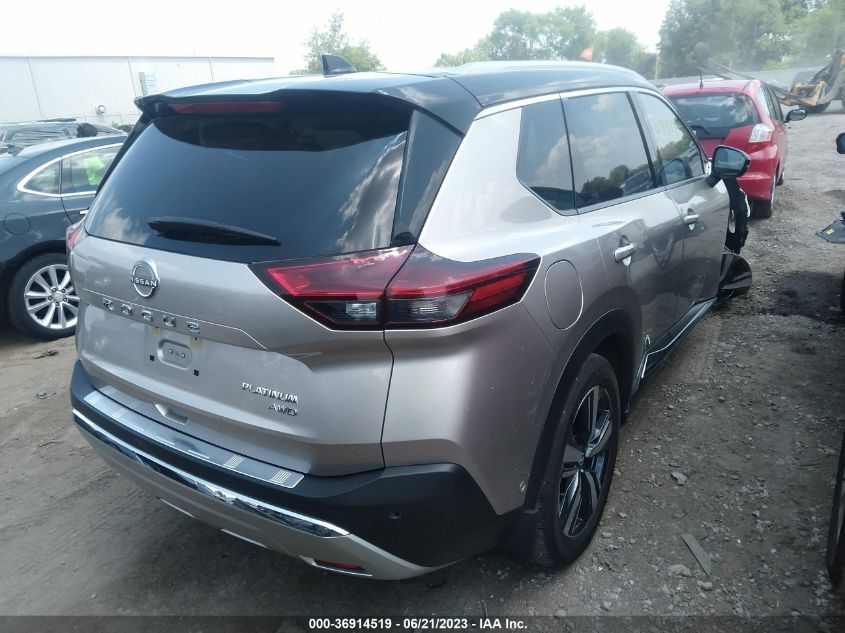 2022 NISSAN ROGUE PLATINUM - JN8BT3DDXNW274572