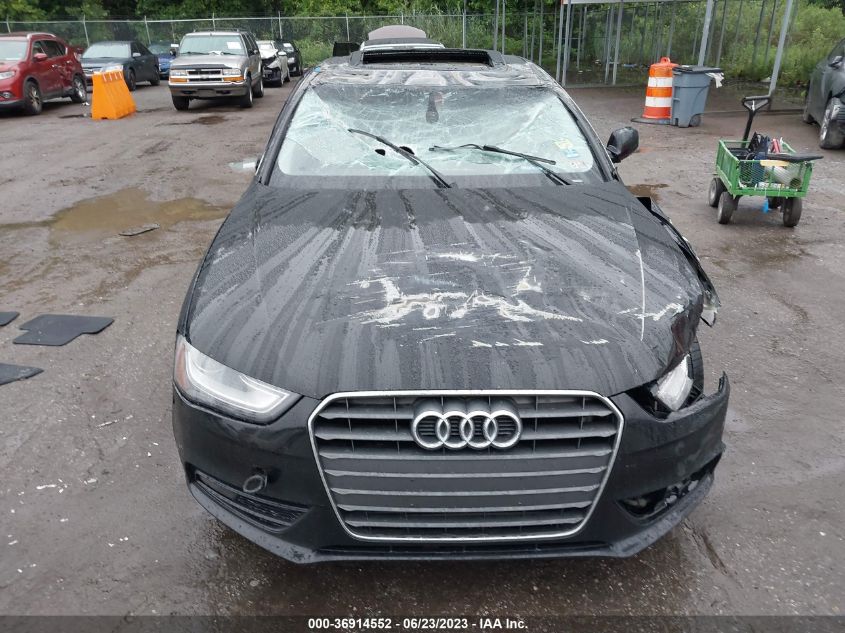 2013 AUDI A4 PREMIUM - WAUAFAFL1DN021732