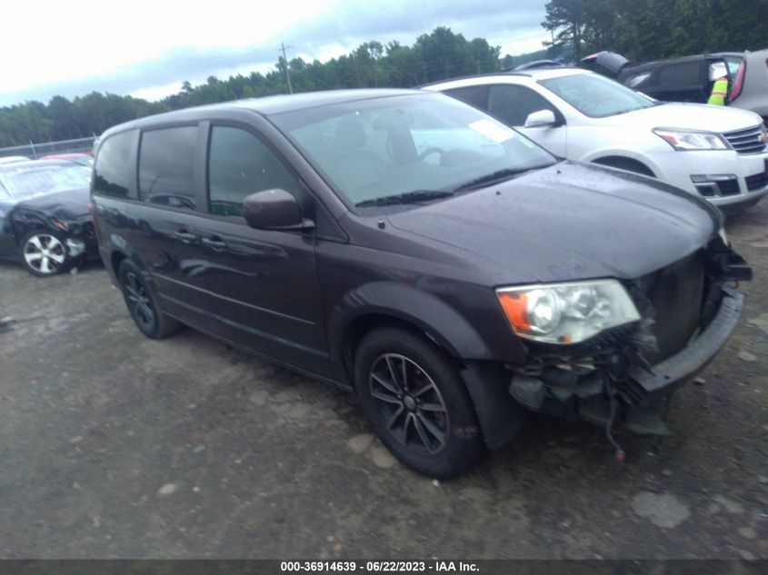 2016 DODGE GRAND CARAVAN SXT PLUS - 2C4RDGCG9GR154641