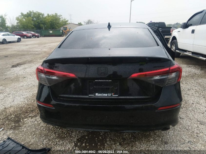 2022 HONDA CIVIC SEDAN SPORT - 2HGFE2F50NH503641