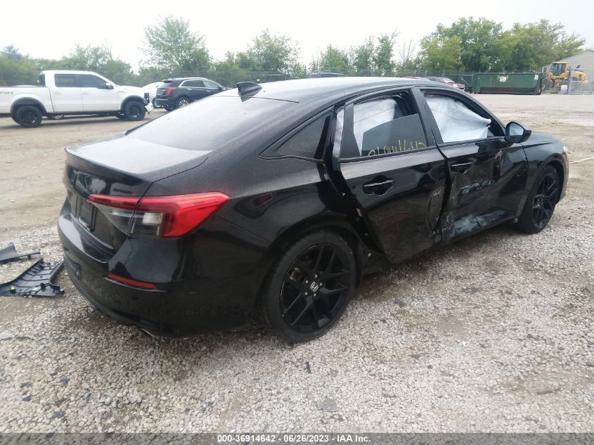 2022 HONDA CIVIC SEDAN SPORT - 2HGFE2F50NH503641