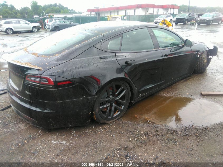 2022 TESLA MODEL S PLAID - 5YJSA1E61NF479496