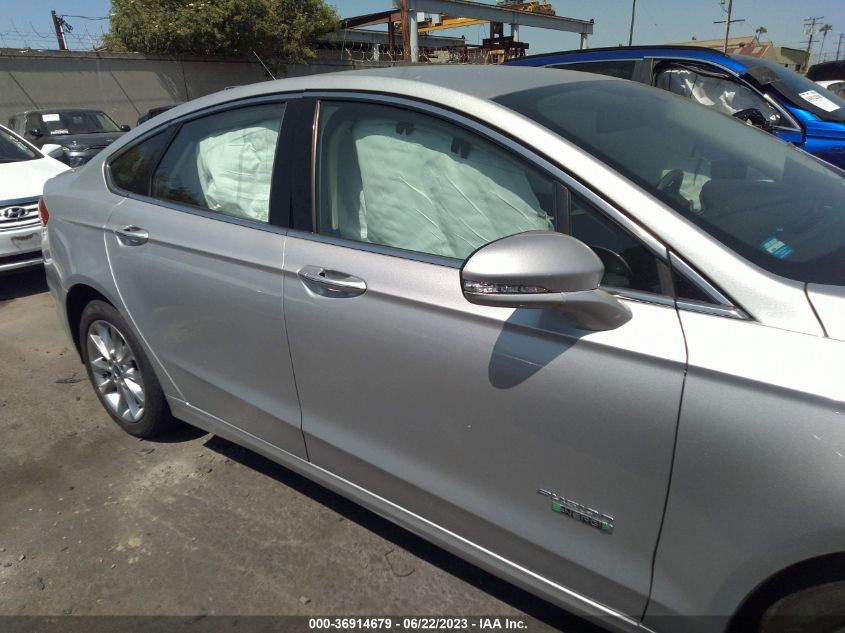 2017 FORD FUSION ENERGI TITANIUM/PLATINUM - 3FA6P0SUXHR329344