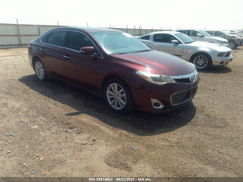 2013 TOYOTA AVALON XLE/LIMITED - 4T1BK1EB7DU036054