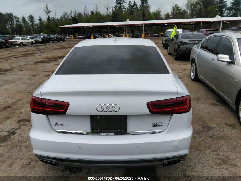 2016 AUDI A6 2.0T PREMIUM PLUS - WAUGFAFC6GN033230