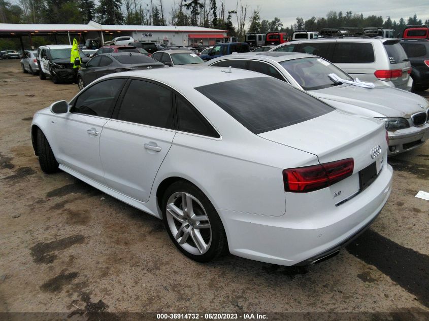 2016 AUDI A6 2.0T PREMIUM PLUS - WAUGFAFC6GN033230