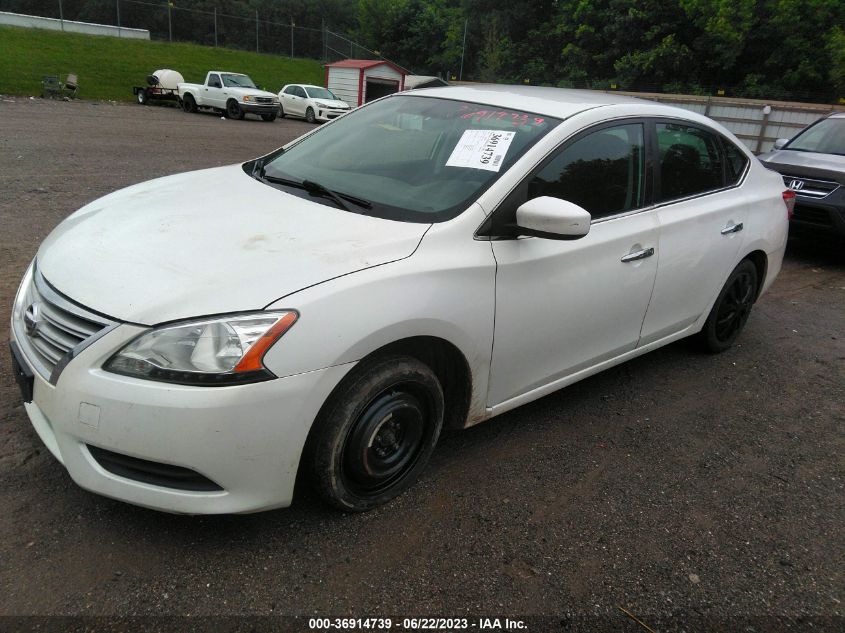 2013 NISSAN SENTRA SV - 3N1AB7APXDL741769