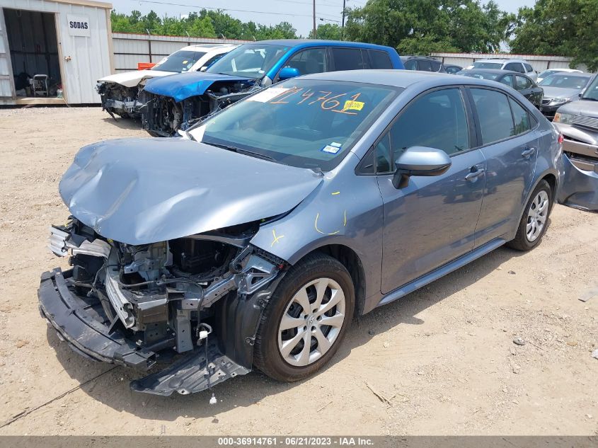 2022 TOYOTA COROLLA LE - 5YFEPMAE4NP341692