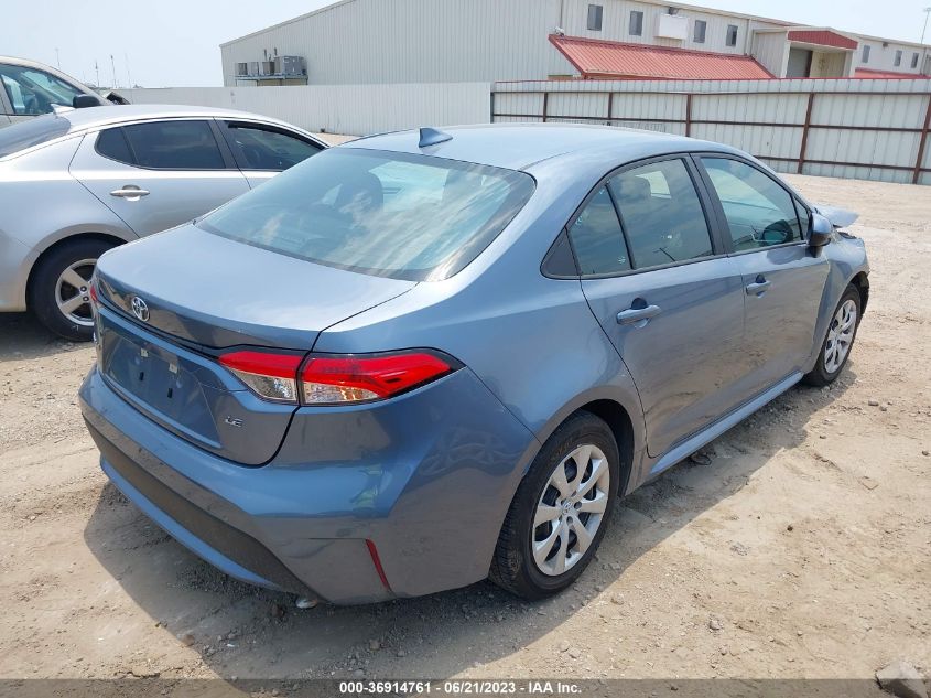 2022 TOYOTA COROLLA LE - 5YFEPMAE4NP341692