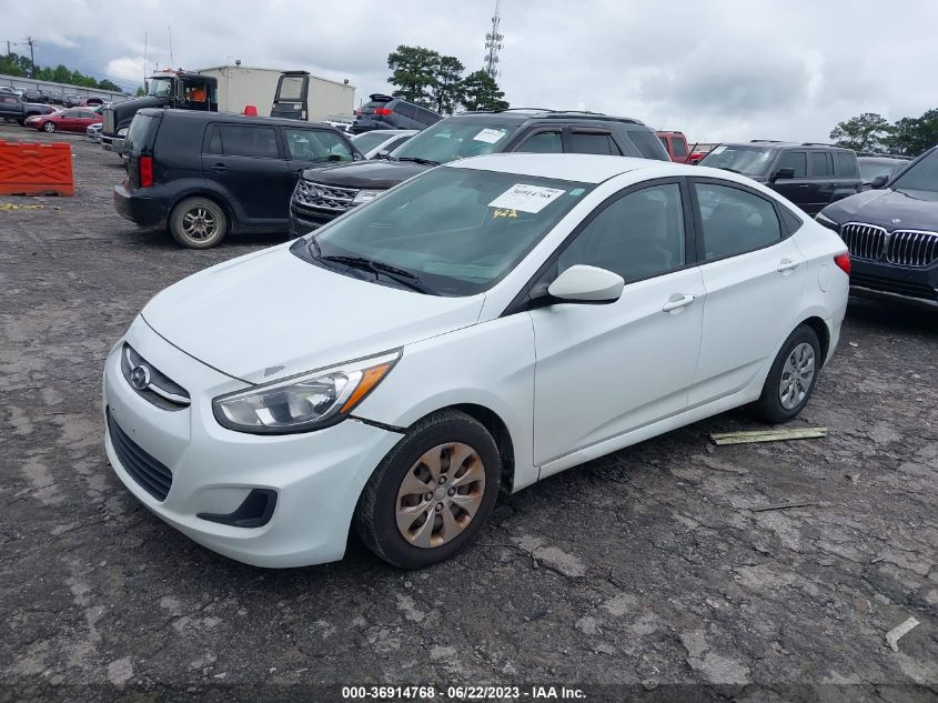 2016 HYUNDAI ACCENT SE - KMHCT4AEXGU035438