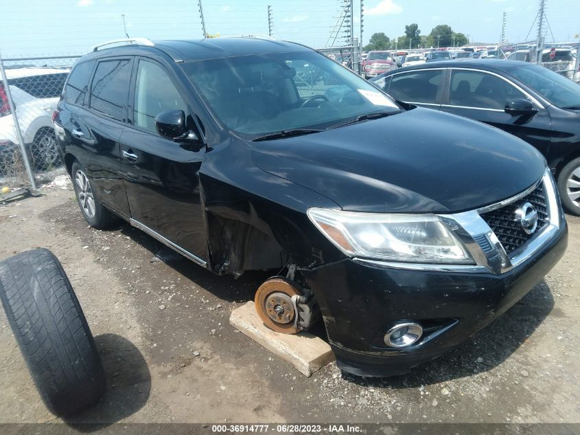 2014 NISSAN PATHFINDER SL - 5N1AR2MN2EC644354