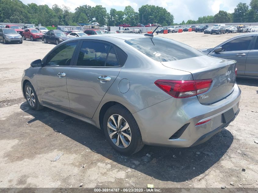 2022 KIA RIO S - 3KPA24AD9NE481601