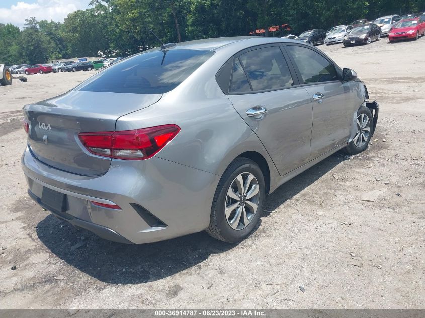 2022 KIA RIO S - 3KPA24AD9NE481601