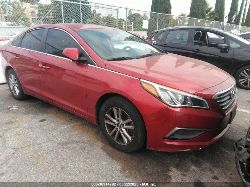 2017 HYUNDAI SONATA 2.4L - 5NPE24AF3HH491513