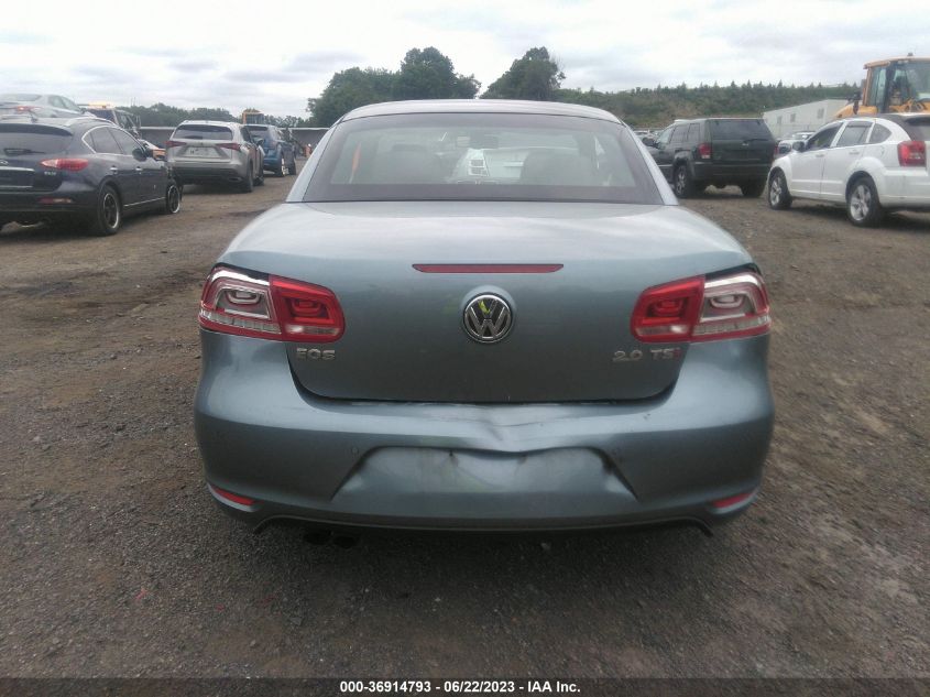 2013 VOLKSWAGEN EOS LUX - WVWFW8AH4DV002726