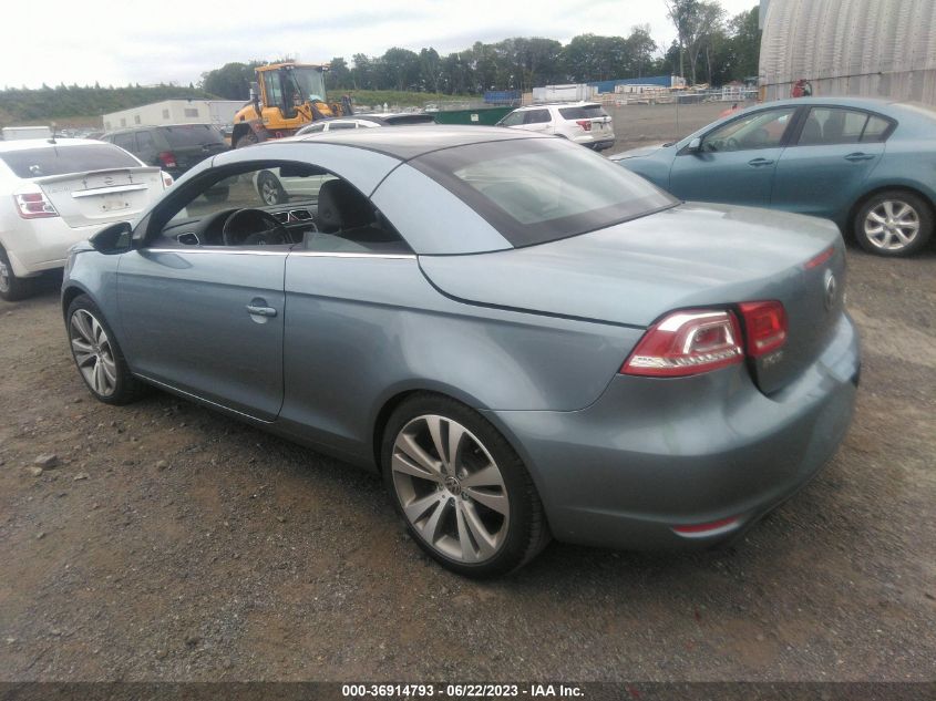 2013 VOLKSWAGEN EOS LUX - WVWFW8AH4DV002726
