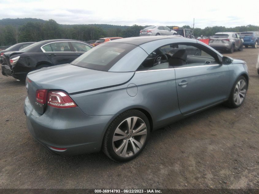 2013 VOLKSWAGEN EOS LUX - WVWFW8AH4DV002726