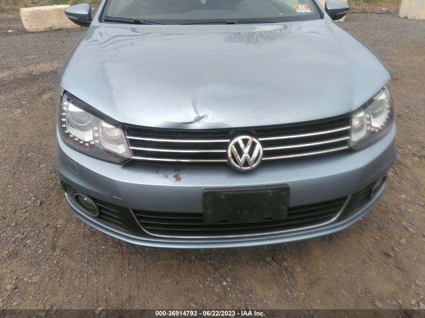 2013 VOLKSWAGEN EOS LUX - WVWFW8AH4DV002726