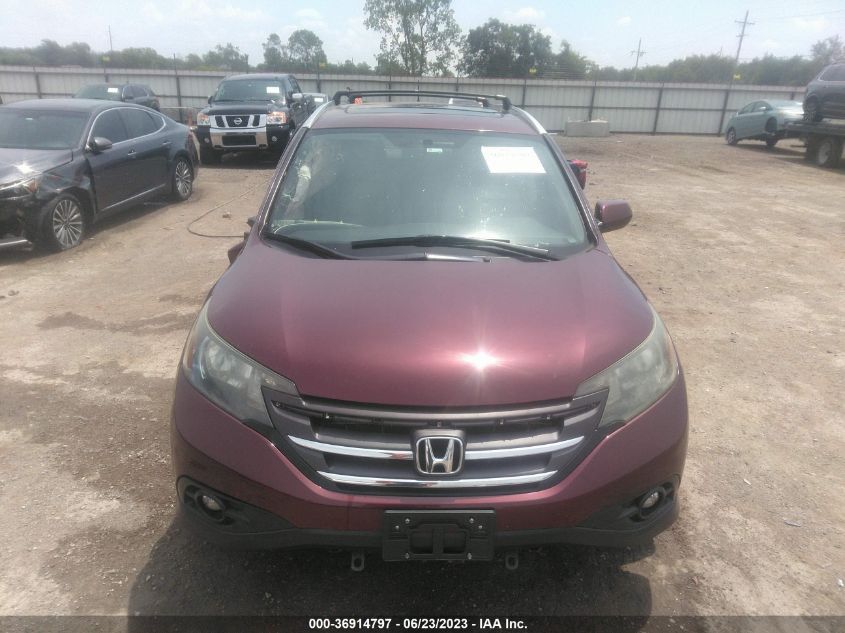 2014 HONDA CR-V EX-L - 5J6RM4H74EL059492