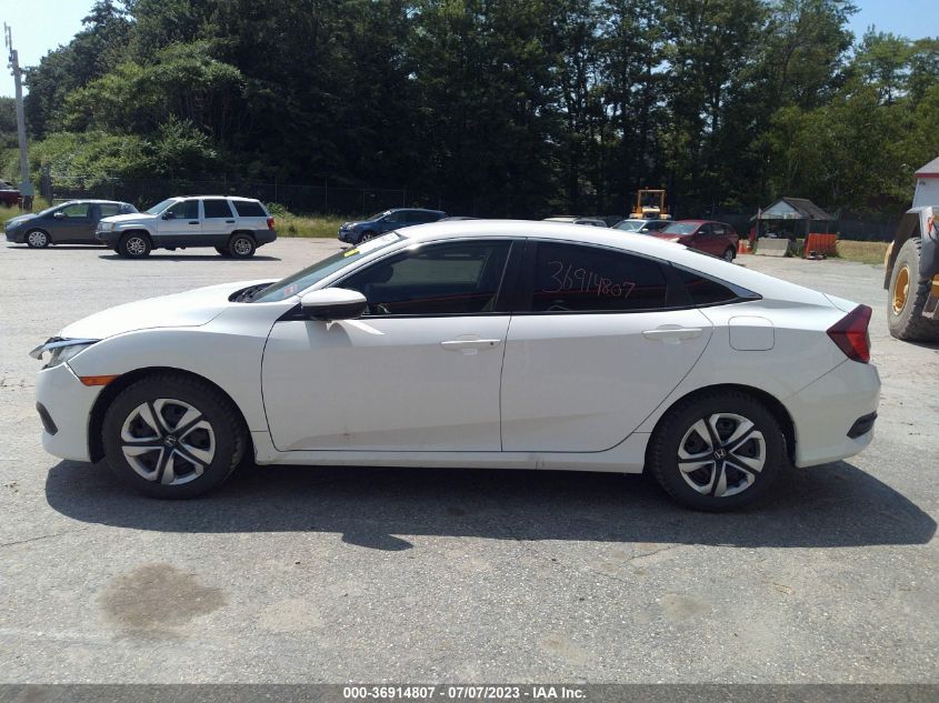 2018 HONDA CIVIC SEDAN LX - 19XFC2F56JE200258