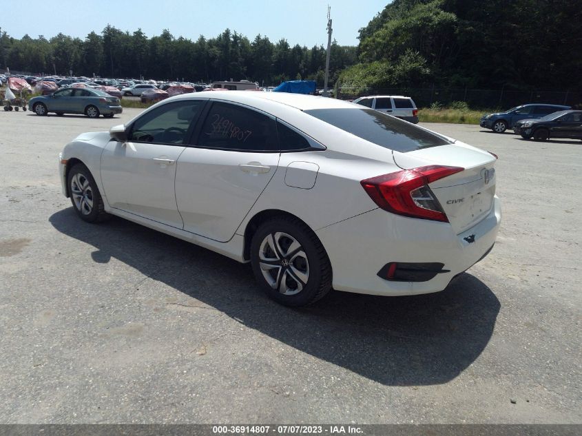 2018 HONDA CIVIC SEDAN LX - 19XFC2F56JE200258