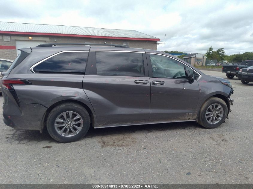 5TDYSKFC0MS036672 2021 TOYOTA SIENNA, photo no. 14