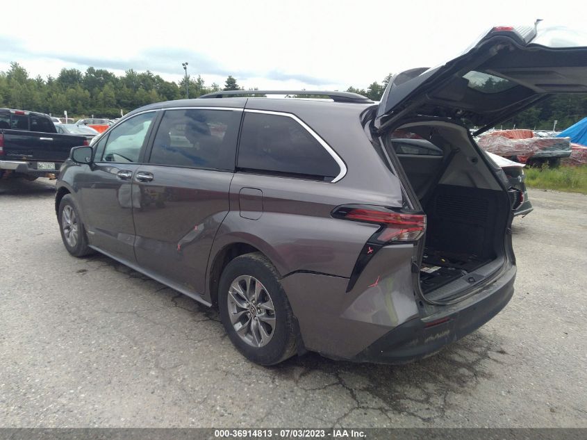 5TDYSKFC0MS036672 2021 TOYOTA SIENNA, photo no. 3