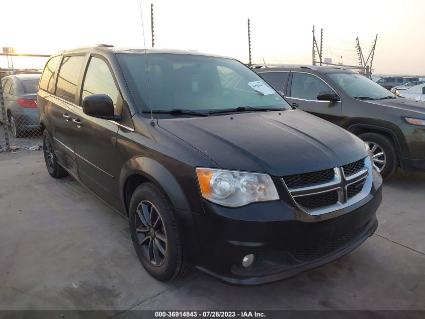 2017 DODGE GRAND CARAVAN SXT - 2C4RDGCG7HR852764