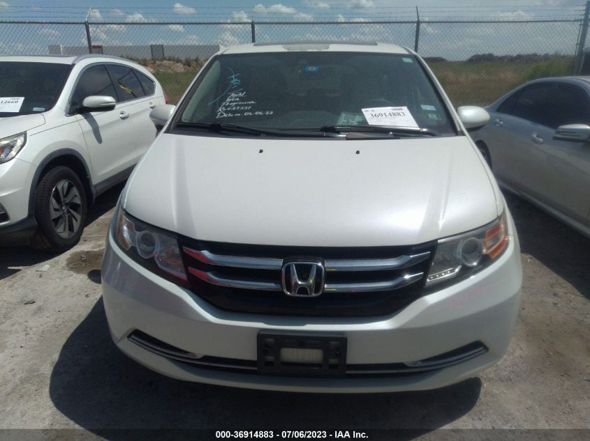 2014 HONDA ODYSSEY EXL - 5FNRL5H63EB083467